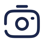 Camera Minimalistic SVG Icon
